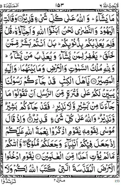 Surah Maidah With Urdu Translation  7