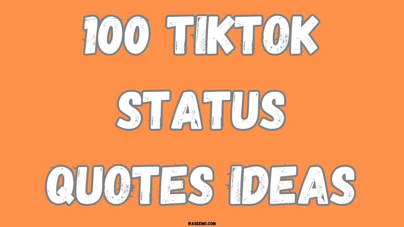 100 tiktok status quotes ideas