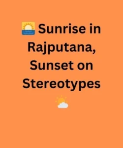 Rajput Bio for Instagram example 1