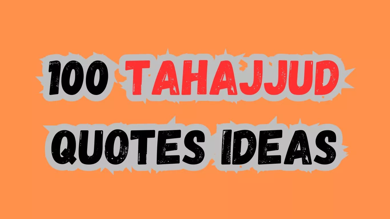 100 Tahajjud Quotes