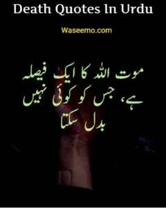 Death Quotes in Urdu example 8