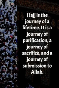 Hajj Quotes example 1