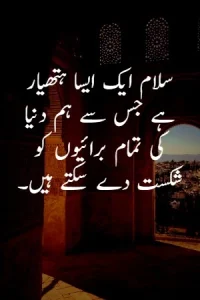 Salam Quotes in Urdu example 7