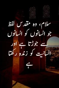 Salam Quotes in Urdu example 8