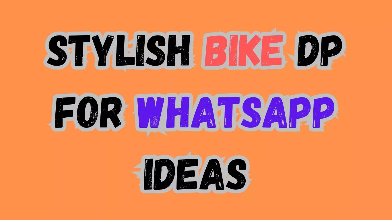 Stylish Bike DP For Whatsapp Ideas