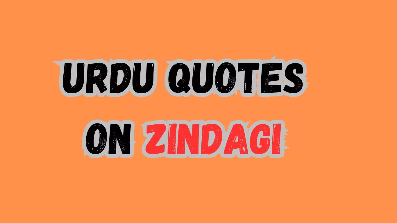 Urdu quotes on zindagi waseemo