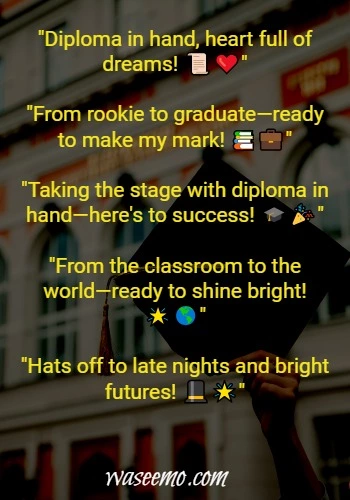 Best Graduation Captions