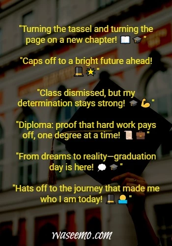 Best Graduation Captions