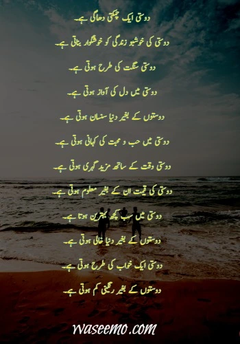 Friendship Quotes in Urdu